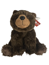 Wild Republic Oso Dark Brown Grizzly Bear 12&quot; Medium Plush Stuffed Animal Toy - £11.76 GBP