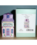 Lenox Spice Village &quot;MARJORAM&quot; Spice Jar 3&quot; Mini Porcelain House 2024 Ne... - €56,39 EUR