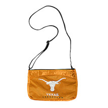 University of Texas Longhorn Real Jersey Material Mini Purse With Longho... - £13.64 GBP