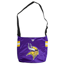 Minnesota Vikings MVP Real Jersey Material Tote or Laptop Bag W/Stitched... - £22.68 GBP