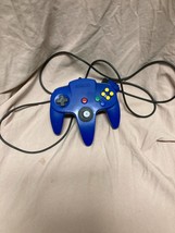 Nintendo 64 official Controller Blue  N64 TESTED - £27.25 GBP