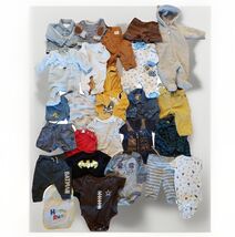 Clothes Lot Baby Boy Size 3 M 3-6m 26pcs Premium Spring Carhartt Gymbore... - $53.74