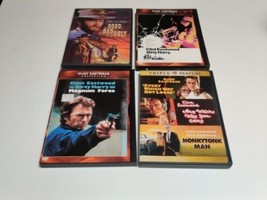 6 Clint Eastwood Movies DVDs 5 Discs Good Bad Ugly/Dirty Harry/Every Which Way - £13.34 GBP