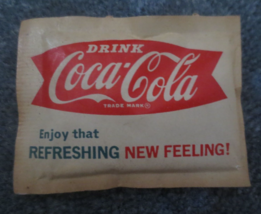Drink Coca Cola Towlette  Enjoy that Refreshing New Feeling - £7.40 GBP