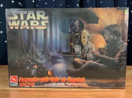 Star Wars Encounter With Yoda On Dagobah Action Scene Amt Ertl Model Kit Nib - £11.47 GBP