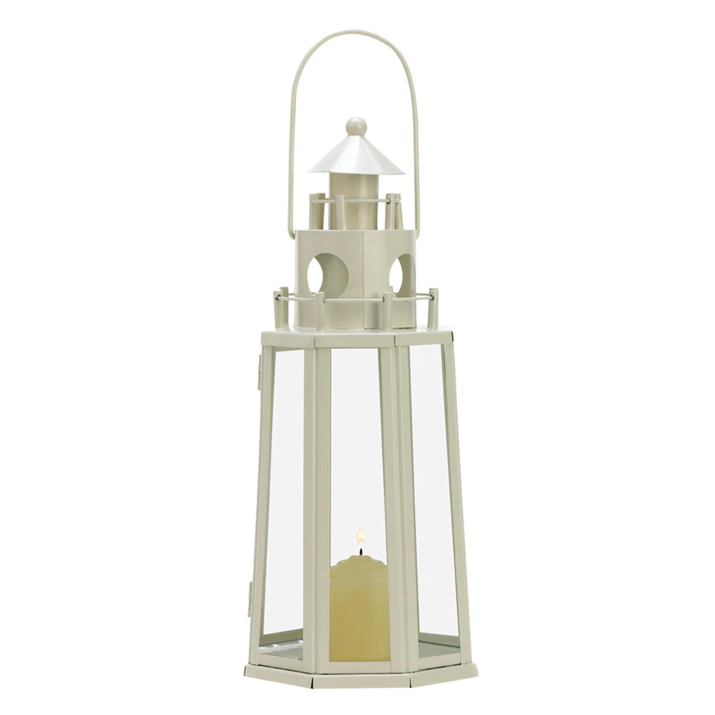 Lighthouse Candle Lantern - £26.85 GBP