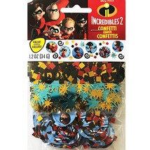 Incredibles 2 Confetti Value Pack 3 Styles 1 Package 1.2 oz New - £2.75 GBP