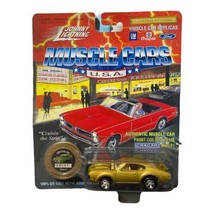 Johnny Lightning Muscle Car USA 1969 Olds 442 Gold Rush Series 2 Limited Edition - £5.44 GBP