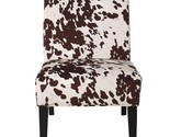 Christopher Knight Home Kassi Fabric Dining Chair, Milk Cow - $202.99