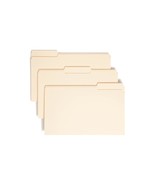 Smead File Folder, 1/3-Cut Tab, Assorted Positions, Legal Size, Manila, ... - £33.52 GBP