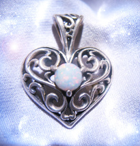 Haunted Necklace Heart Of The Sun Illuminate Everything Highest Light Magick - $277.77