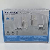 Netgear Powerline 200 Nano Extender XAVB2101 Pack Of 2 New Sealed - $31.18