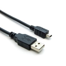 DIGITMON 10-Feet USB A to Mini-B 5pin 28/28AWG Cable Cord (103897) - $8.88