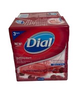 Dial Natural Cranberry Antioxidant Glycerin Soap 6 Bars 4 oz Sealed - $1,257.86 MXN