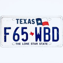  United States Texas Lone Star Passenger License Plate F65 WBD - £13.23 GBP