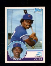 1983 Topps Traded #39 Mel Hall Nmmt (Rc) Cubs Nicely Centered *X97401 - £4.30 GBP