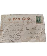 July 3, 1907 Postcard Dark Green One Cent Franklin Stamp Marked Ontario ... - $1,839.74 MXN