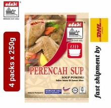 Adabi Soup Powder 250g Large Pack for your Chicken Soup x4 pack Fast DHL... - £54.45 GBP