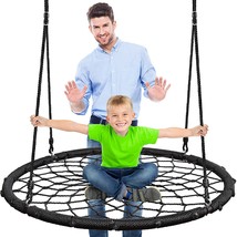 Spider Web Tree Swing 40 600 lbs Kids Outdoor Backyard Tree Playhouse Pl... - £86.49 GBP