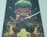 Zoro Luffy Baby One Piece #92 Double-sided Art Board Size A4 8&quot; x 11&quot; Wa... - $39.59
