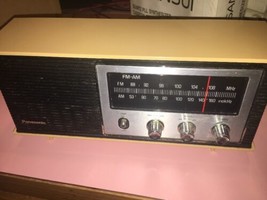 WORKING Vintage RETRO Panasonic Radio AM FM Model RE-6283. (AC 120V) - $176.10