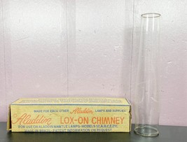 Vintage ALADDIN Lamp LOX ON Chimney for Models 12, A, B, C &amp; 21C New In box - £19.46 GBP