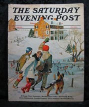 The Saturday Evening Post Winter 1971 John Falter Cover - £3.98 GBP