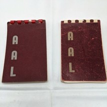 (2) 2.5&quot; X 4&quot; Vintage AAL Aid Association For Lutherans Notepad Blank Pages - £14.00 GBP