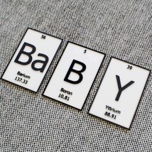 BaBY | Periodic Table of Elements Wall, Desk or Shelf Sign - £9.50 GBP