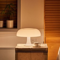Home Decor Desk Light Vintage Mushroom Table Lamp Lamps Bedroom Living Room LED - £62.26 GBP+