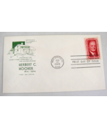 Herbert Hoover Birthplace FDC Farnam Cachet 1st Day Issue West Branch IA... - €1,52 EUR