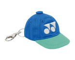 Yonex 24S/S Hat Bag Key Ring Keychain Accessory Racquet Blue NWT 249AA001U - $44.91