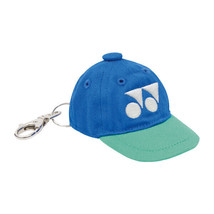 Yonex 24S/S Hat Bag Key Ring Keychain Accessory Racquet Blue NWT 249AA001U - £35.48 GBP