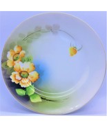 Numilake Porcelain Saucer ~ Hand Painted ~ Flower Pattern ~ Made in Japan - $6.66