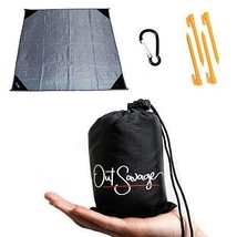 OutSavage Multi-Use Waterproof Pocket Blanket for Camping, Large Size, 60&quot;x55 - £9.85 GBP