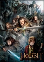 The Hobbit Unexpected Journey Cast Photo Refrigerator Magnet Lord of the... - $4.99