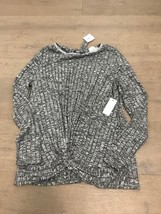 Stitch and Knot Womens Grey Sweater Small Studded Collar New with Tags - $342.12 MXN