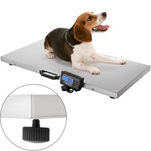 VEVOR Livestock Scale 880 LBS, Dog Scales Large Platform 41x21 Inch Vet ... - $139.90
