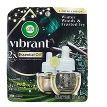 Air Wick Vibrant Essential Oil Refills, Winter Woods &amp; Frosted Ivy 2 Pack - €11,02 EUR