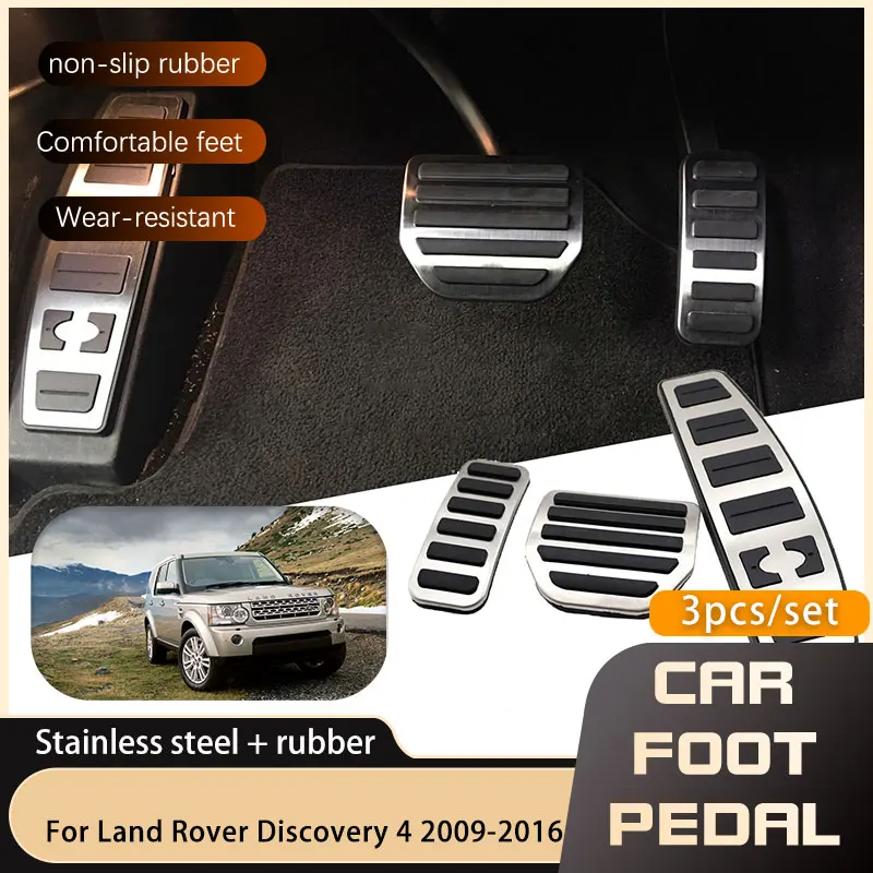 Stainless Steel Car Foot Pedals For Land Rover Discovery 4 LR4 L319 2009... - $13.25+
