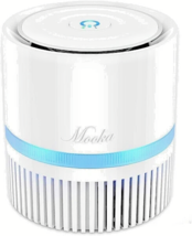 MOOKA Air Purifier for Home; 3-in-1 True HEPA Filter Air Cleaner for Bedroom and - £53.03 GBP
