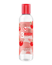 Id 3some 3 In 1 Lubricant - 4 Oz Wild Cherry - £7.35 GBP