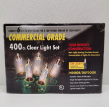 400 Count White Light Set Commercial Grade High Density Construction 102... - $21.74