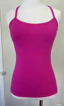 LULULEMON Y Tank Top NEON PINK Xsmall - £15.78 GBP