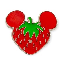 Mickey Icon Disney Pin: Strawberry - £10.08 GBP