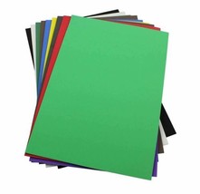 Craft Foam Sheets--12 x 18 Inches - Asst. Colors Set 2 - 10 Sheets-2 MM Thick - £16.90 GBP