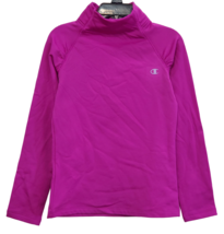 Champion Gear Girls&#39; Cold Gear Faux Neck Long Sleeve Top Pink Small - £10.05 GBP