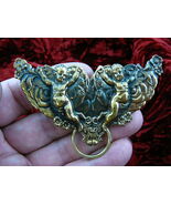 #E-465) Cupid Cherub angel Eyeglass pin pendant ID badge holder loop gla... - $386.18 MXN