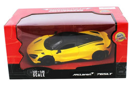 2015 McLaren 675LT  1/24 Scale Diecast Model by MotorMax - YELLOW W/ BOX - £26.79 GBP