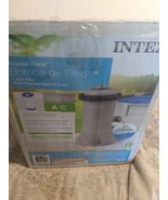 intex krystal clear cartridge filter pump - $49.09